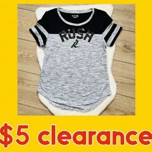 SASKATCHEWAN RUSH NLL Sparkle Logo Shirt Size Large